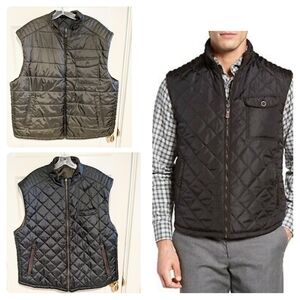 Thaddeus Reversible Men's Quilted Puffer Vest sz XXL